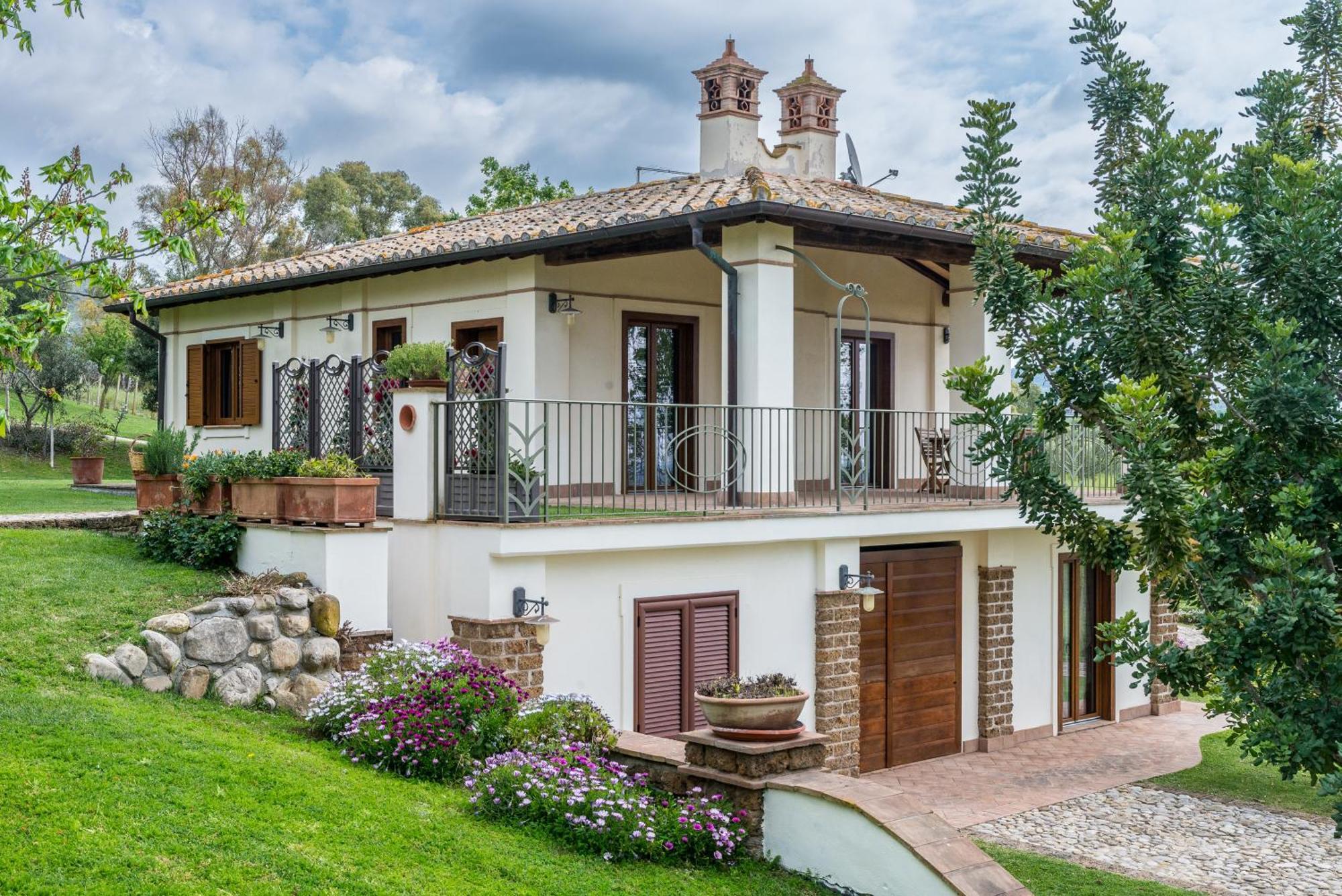 Villa Gli Eucalipti チェルヴェーテリ エクステリア 写真