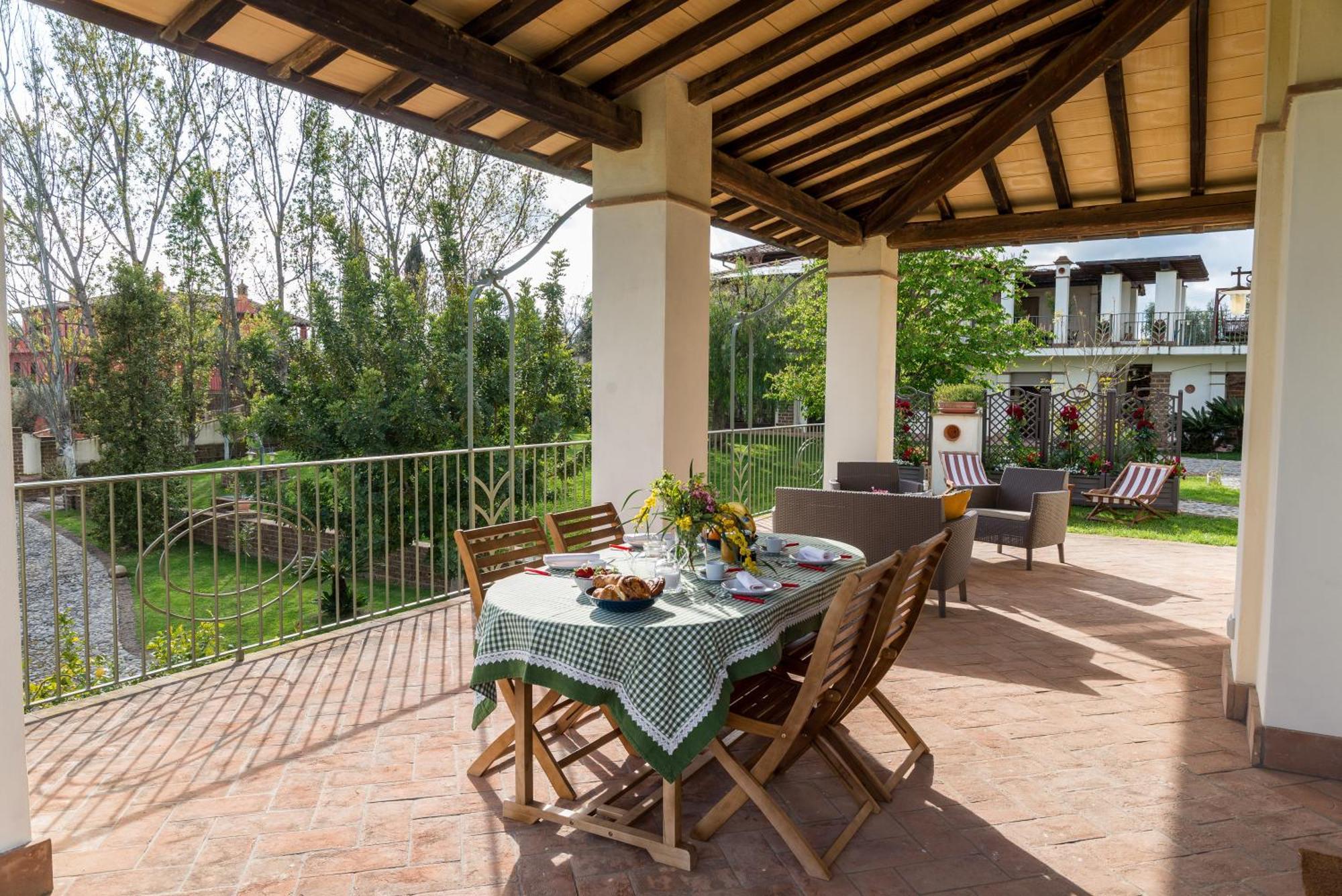 Villa Gli Eucalipti チェルヴェーテリ エクステリア 写真