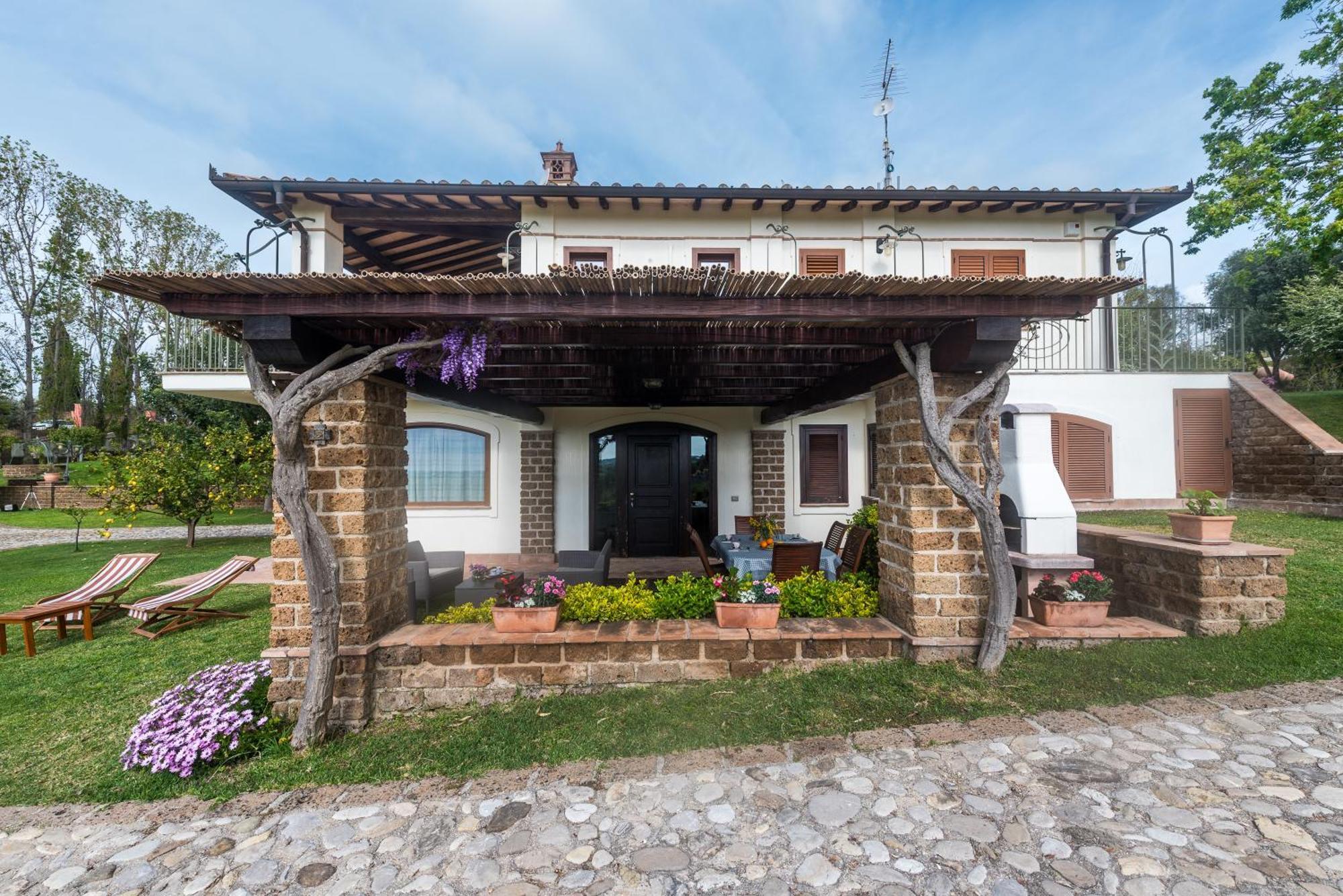 Villa Gli Eucalipti チェルヴェーテリ 部屋 写真