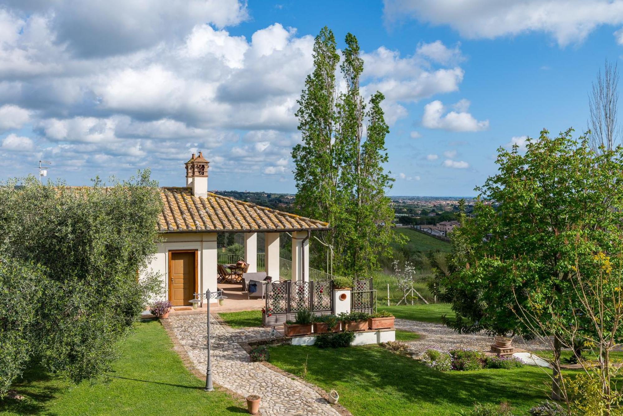Villa Gli Eucalipti チェルヴェーテリ 部屋 写真